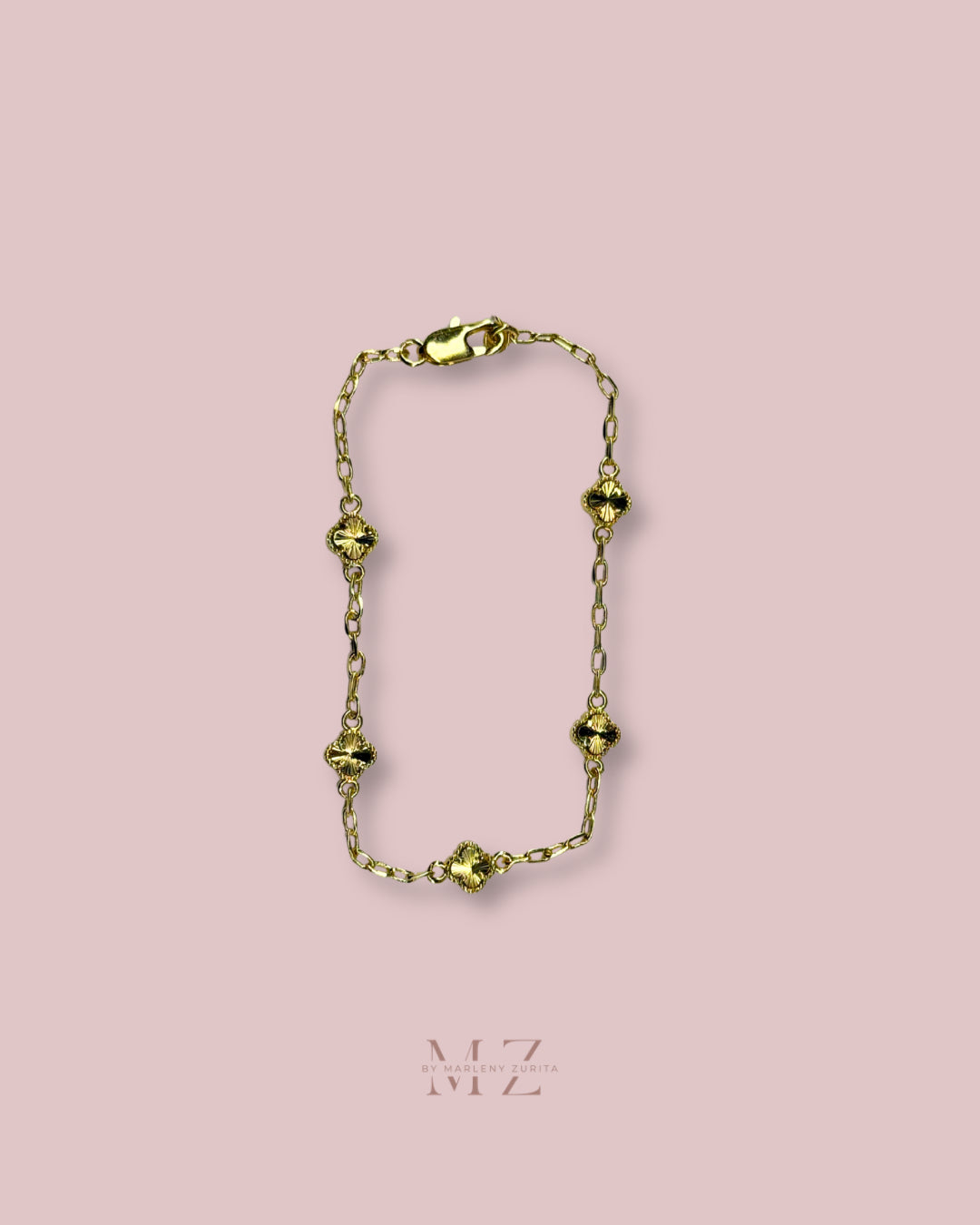 Clover Gold Bracelet