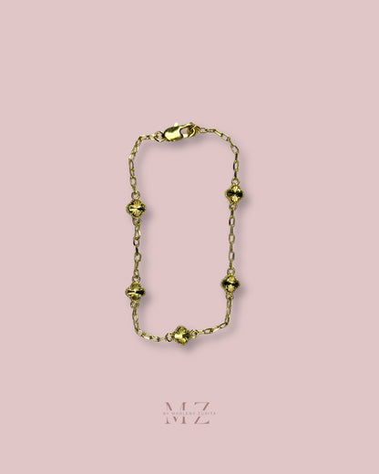 Clover Gold Bracelet