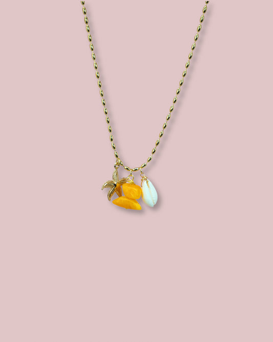 Seashell Charm Necklace