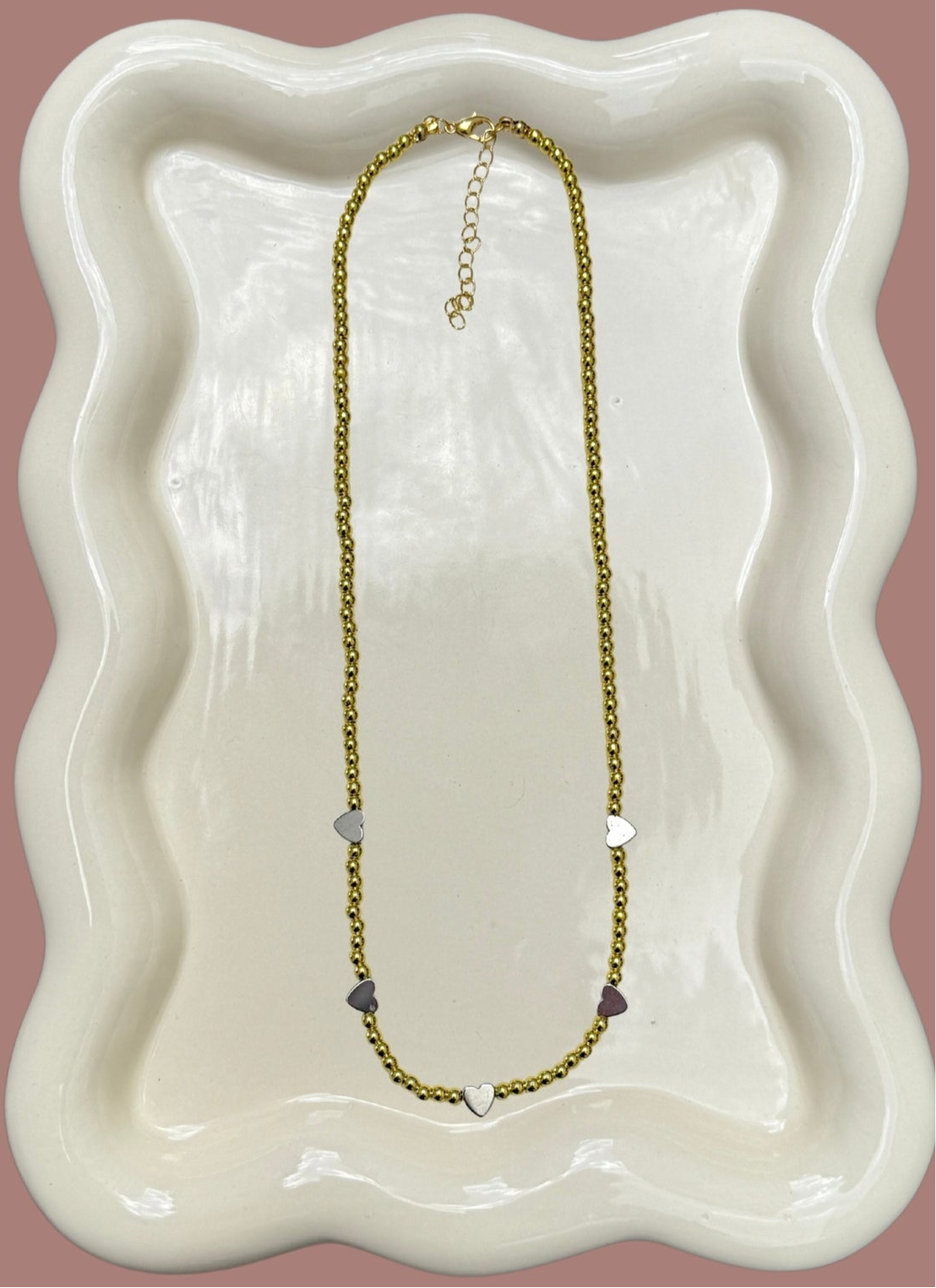 Heart Bead Necklace