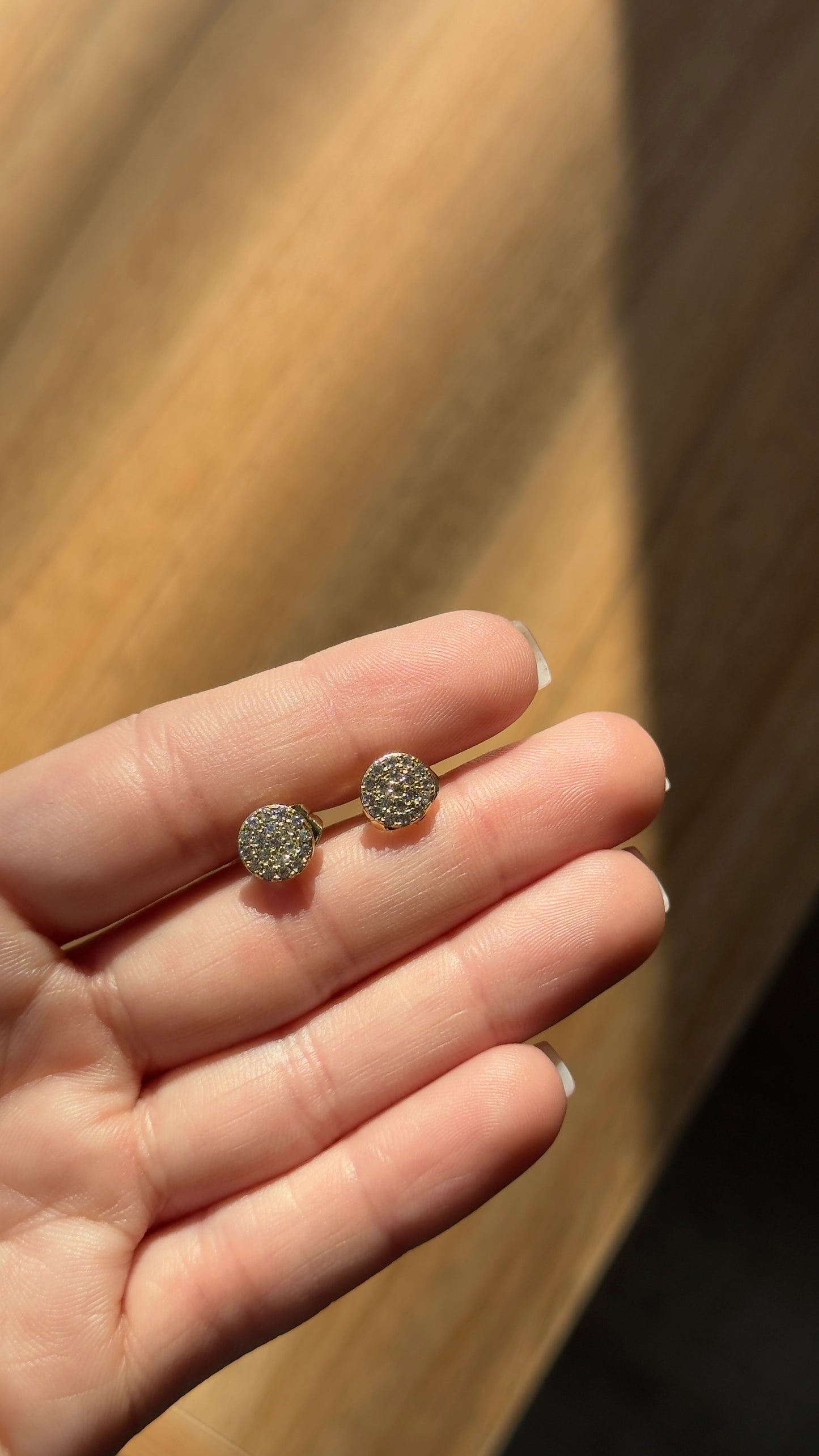 Crystal Circle Earring