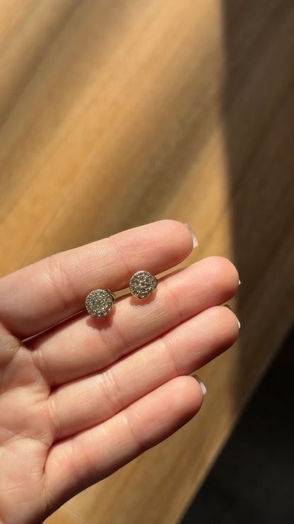 Crystal Circle Earring