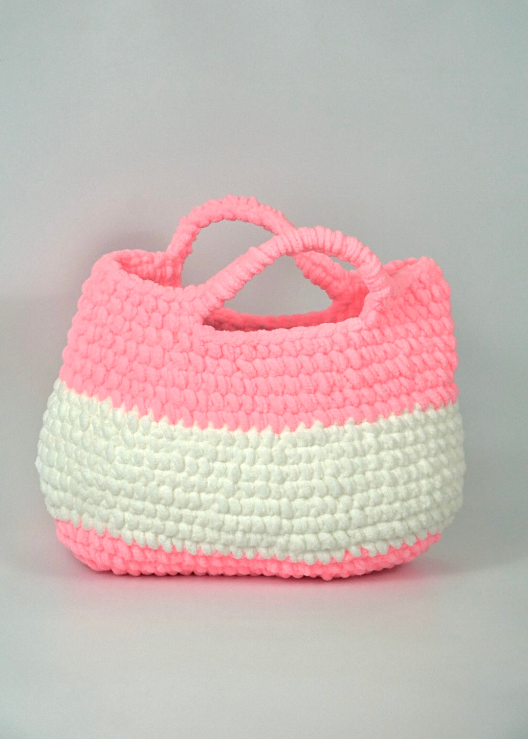 Crochet Color block Bag