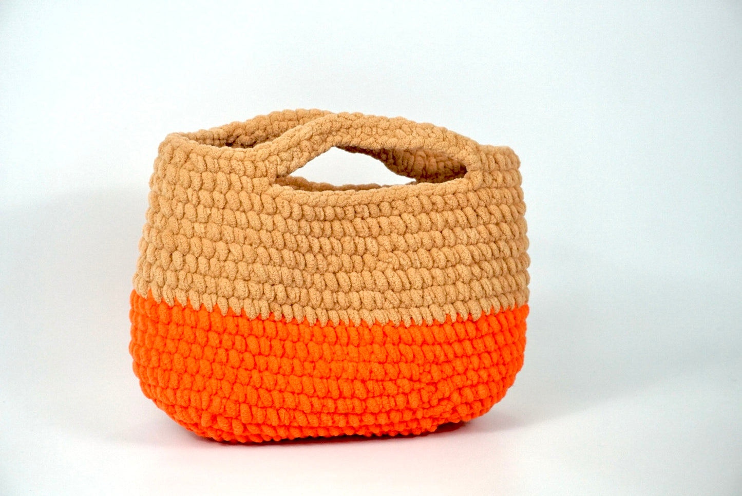 Crochet Color block Bag