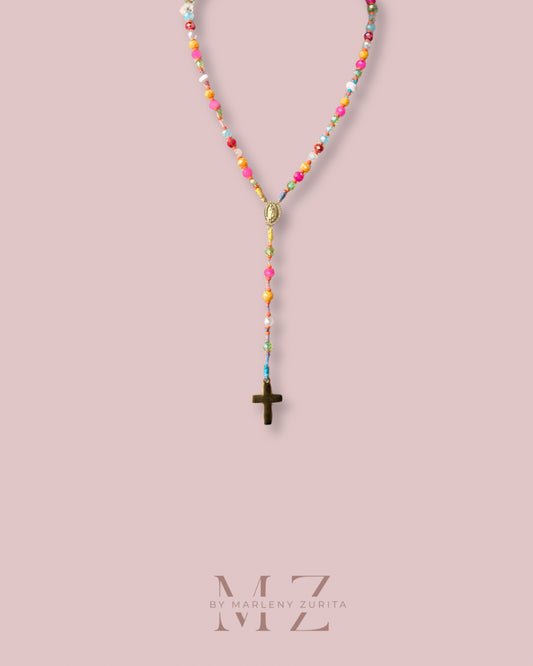 Crystal Multicolor Rosary