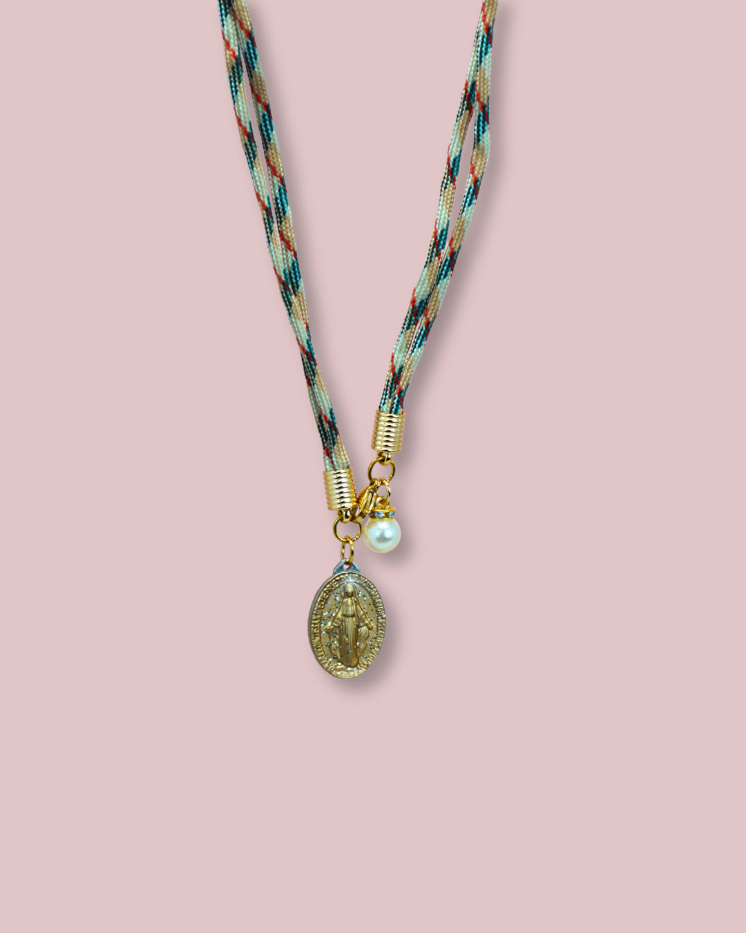 Paracord Virgen Necklace