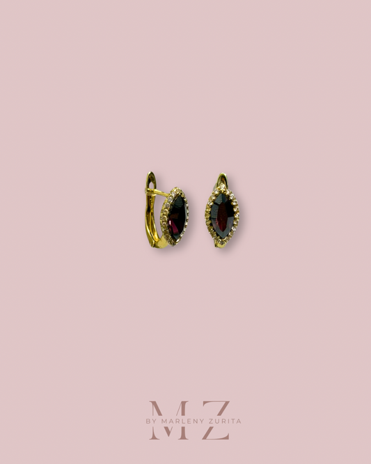 Crystal Deep Earring