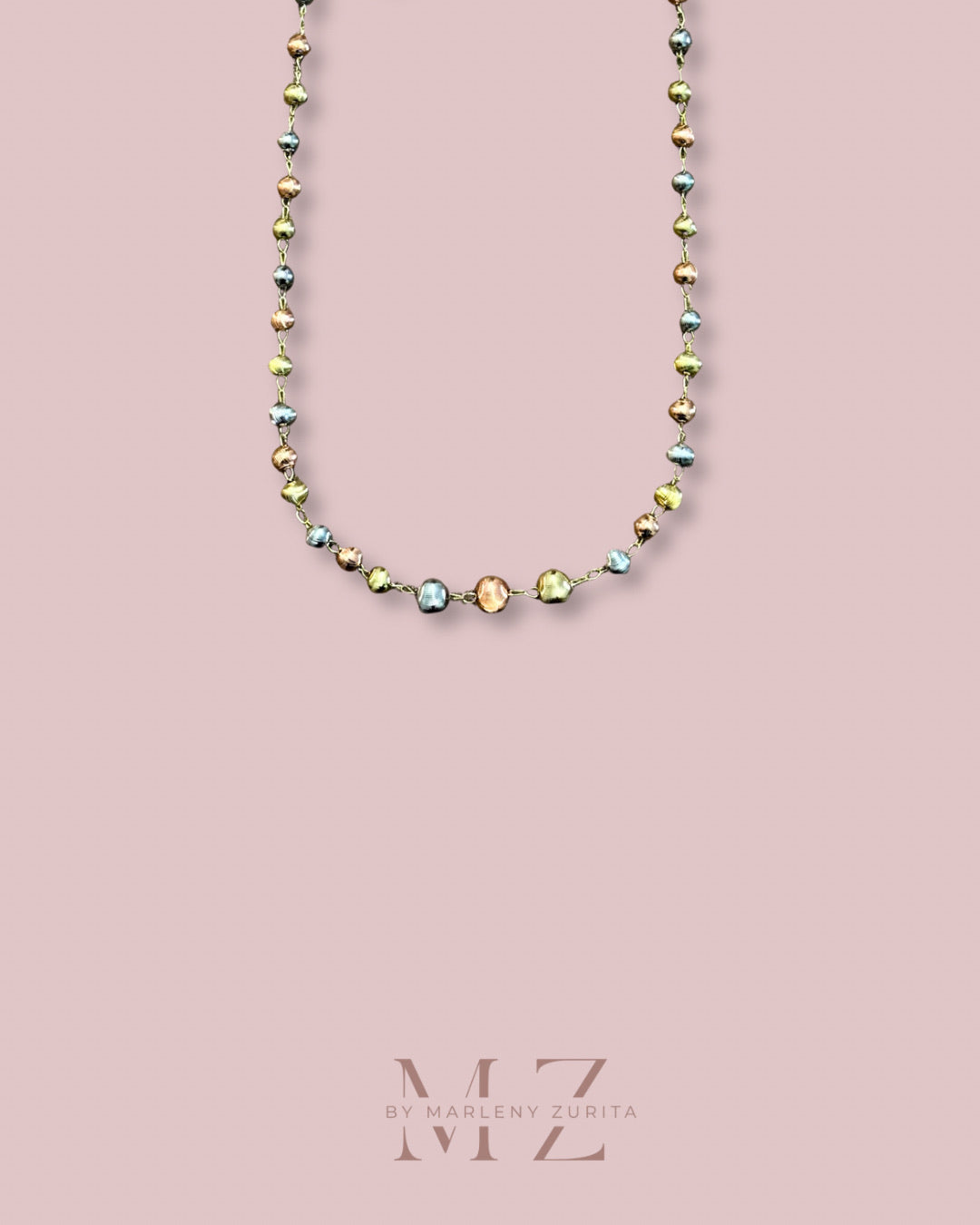 Mixed Beads Necklace