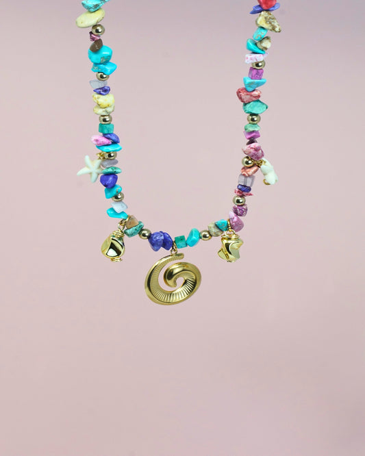 Gold Details Necklace