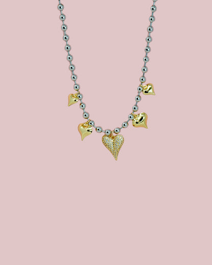 Shiny Heart Necklace
