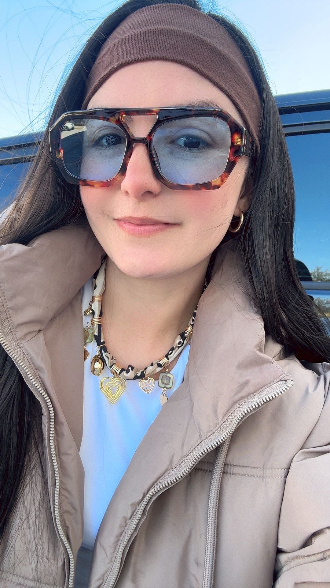 Heart Bandana Necklace