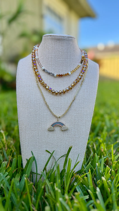 Crystal Rainbow Necklace