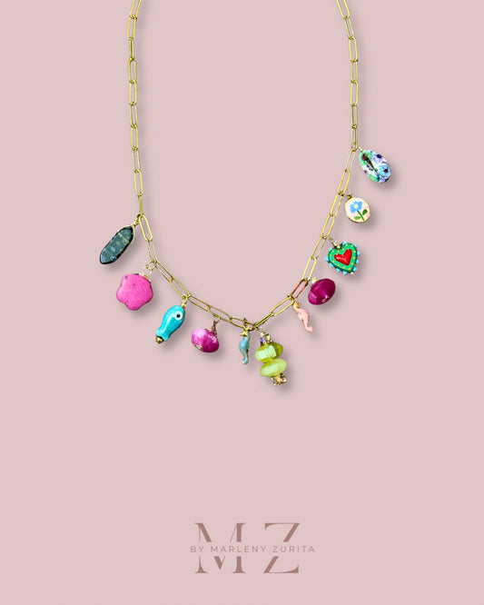 Charm Gold Necklace
