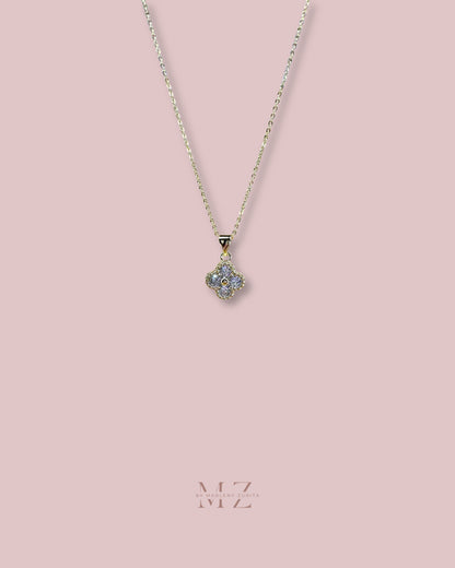 Clover Crystal Necklace