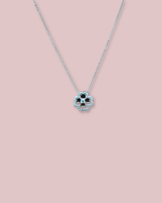 Clover Silver Necklace