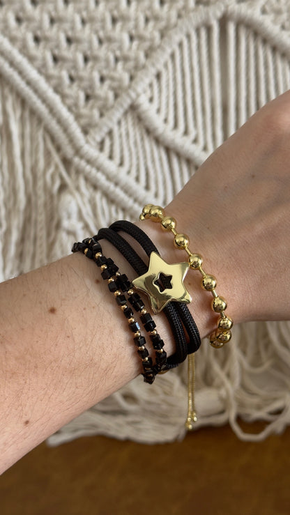 Double Star Cord Bracelet