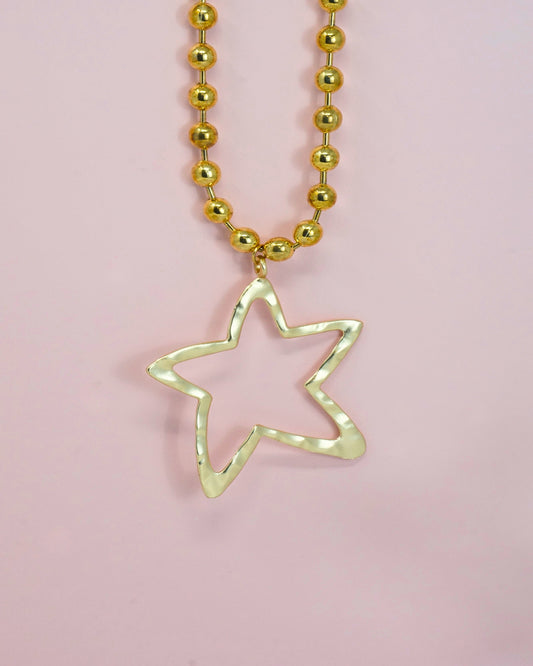 Golden Star Necklace