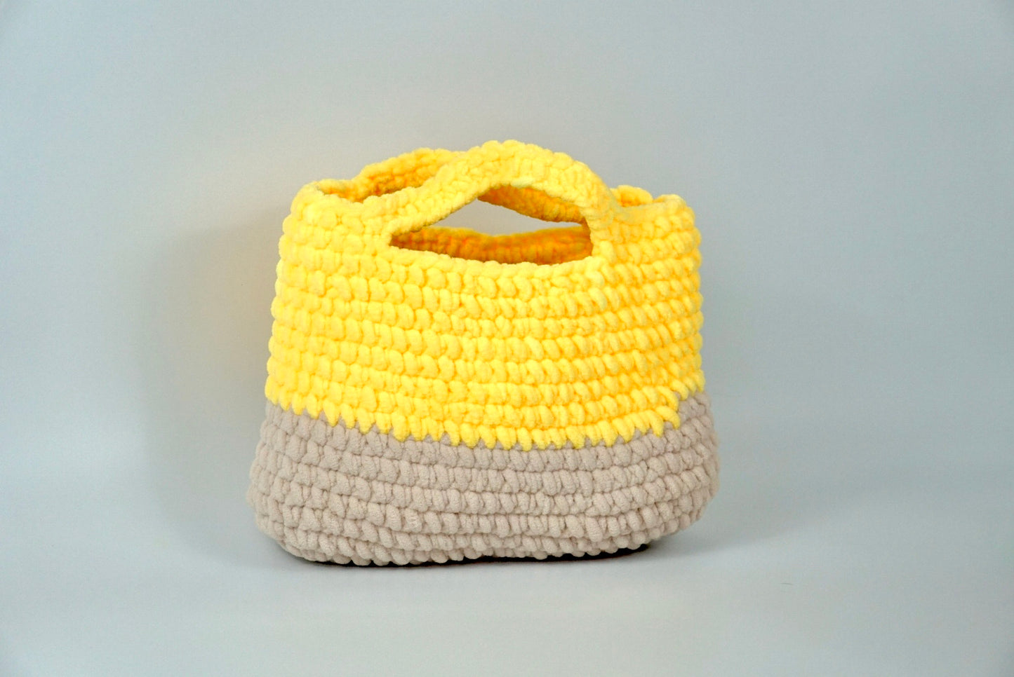 Crochet Color block Bag