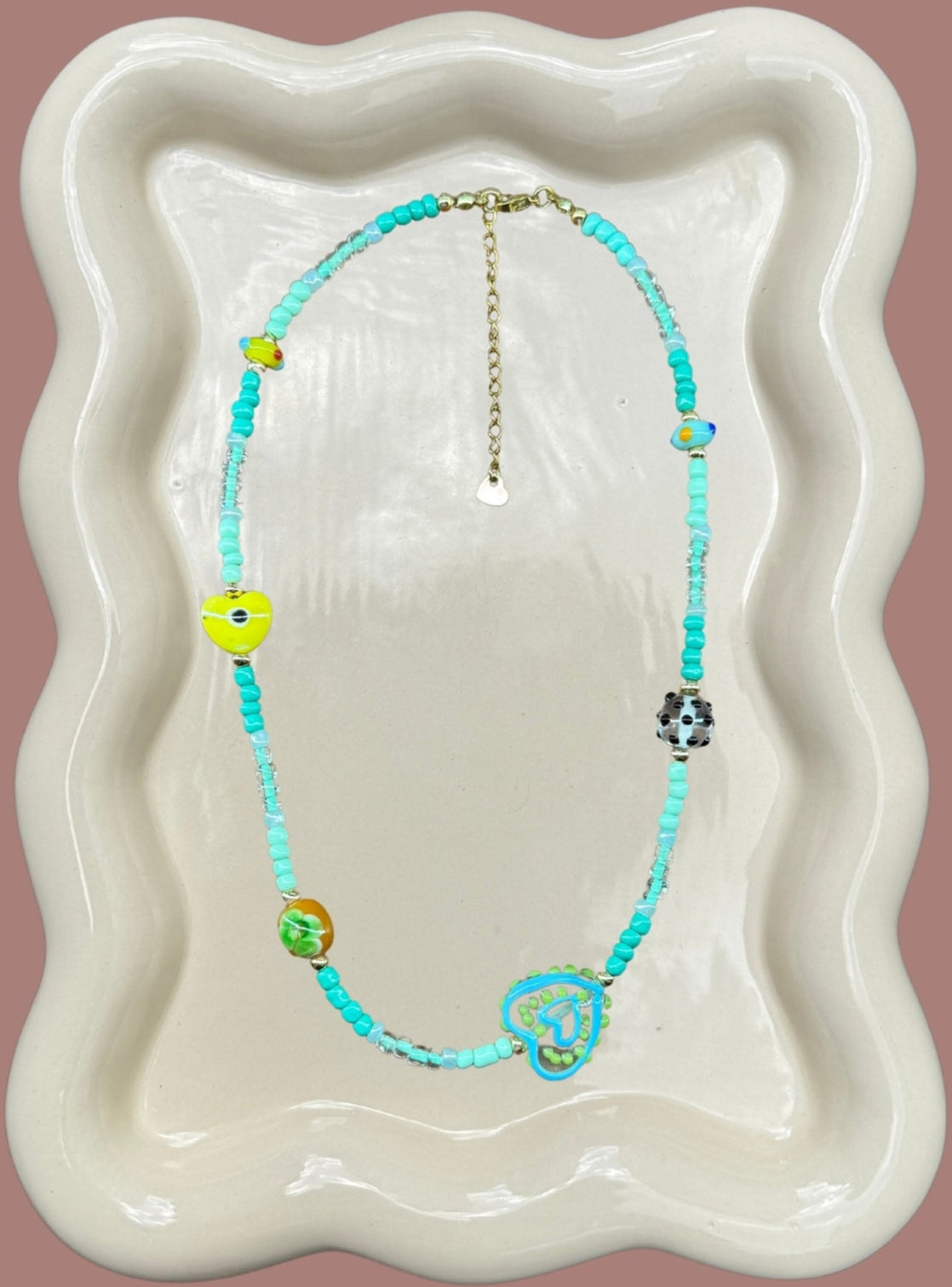 Fire Heart Necklace