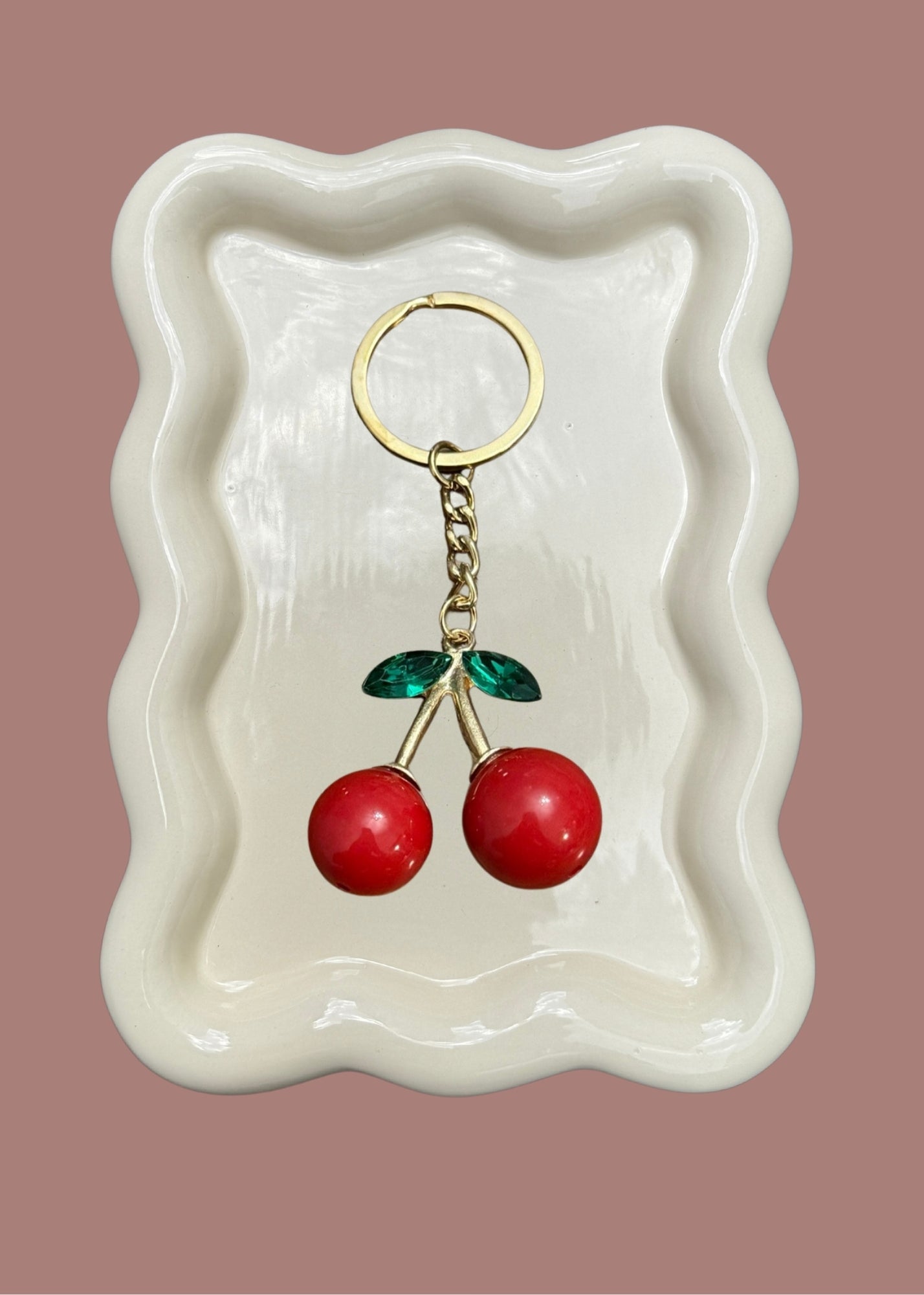 Cherry Keychain