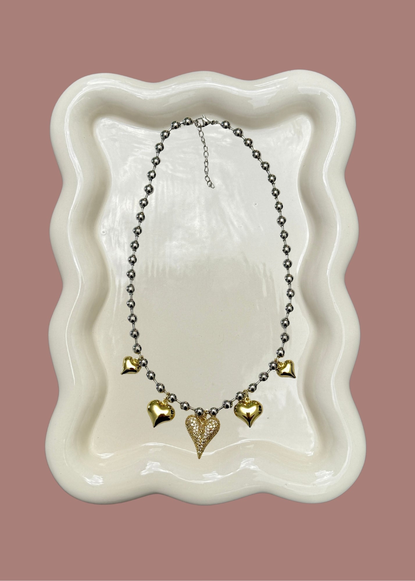 Shiny Heart Necklace
