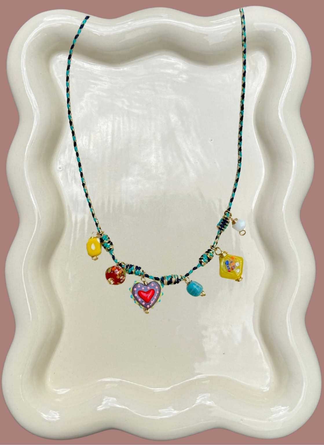 Charm Cord Necklace