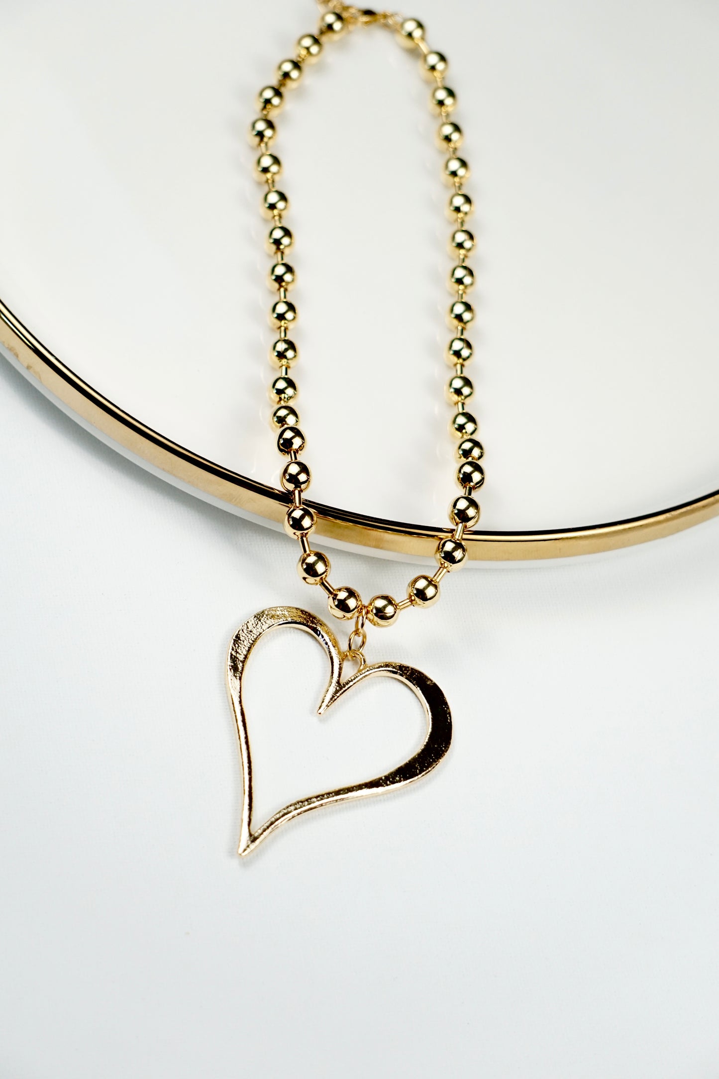 Golden Heart Necklace
