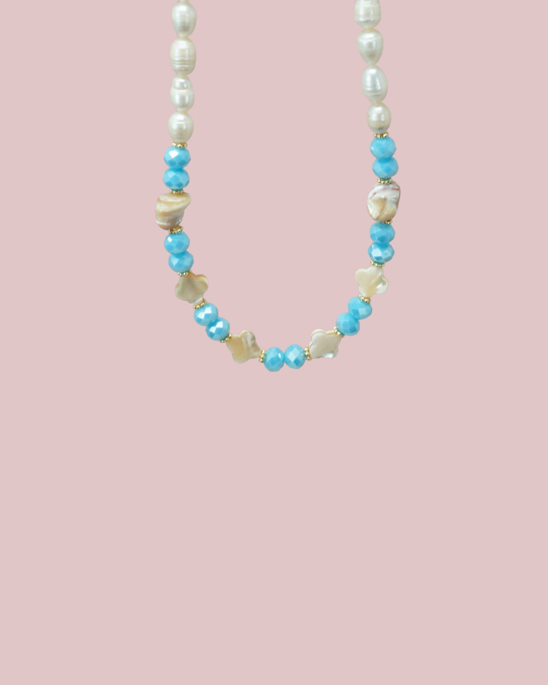 Pearl crystal Necklace