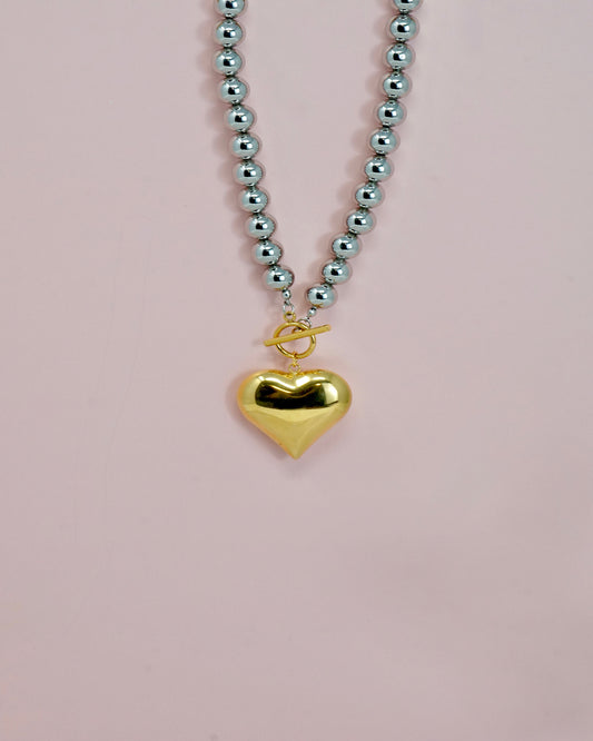 Golden Heart Necklace