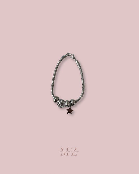 Star Silver Bracelet