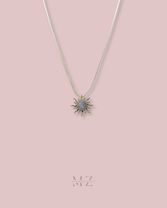 Crystal Sun Necklace