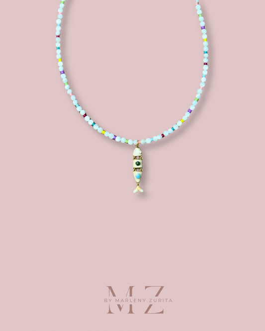 Color Fish Necklace