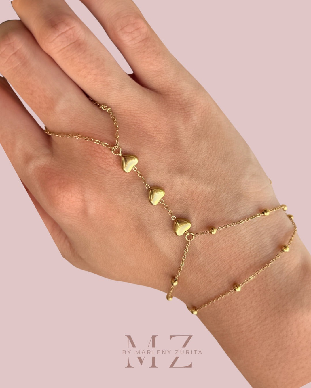 Heart Hand Chain