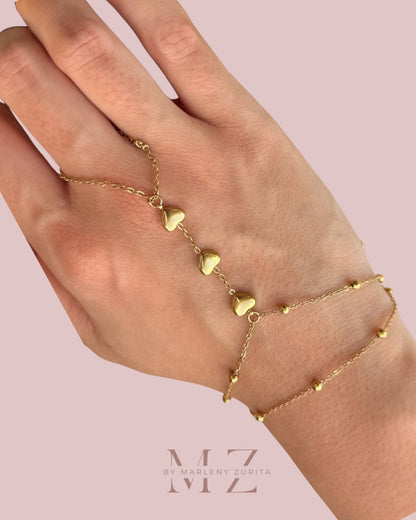Heart Hand Chain