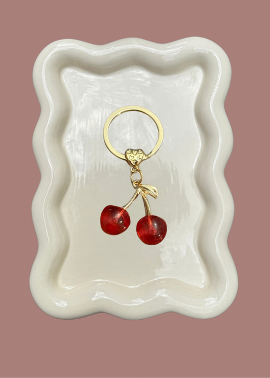 Cherry Keychain