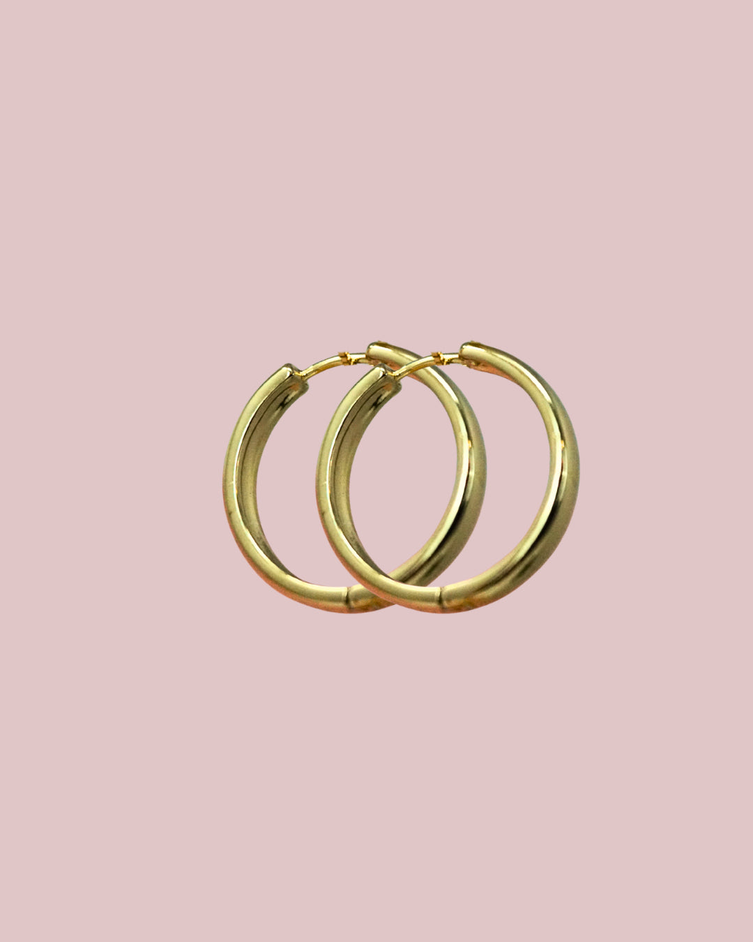 Gold Hoop Earring