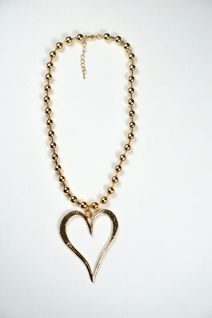 Golden Heart Necklace
