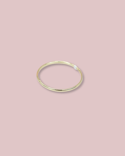 Single Gold Bangle