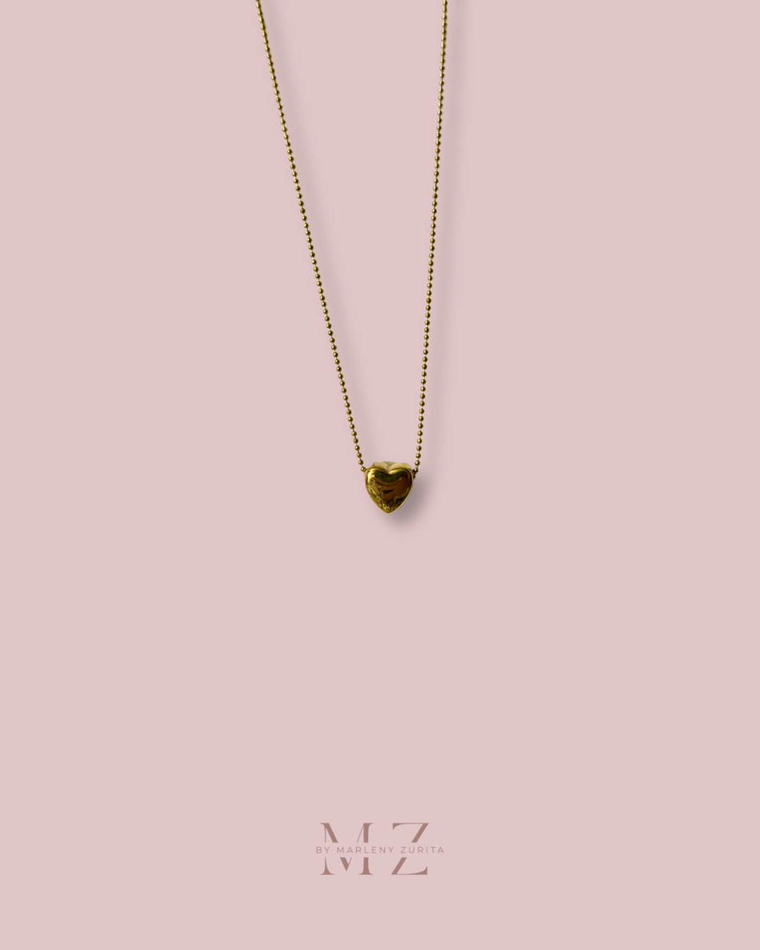 Gold Heart Necklace