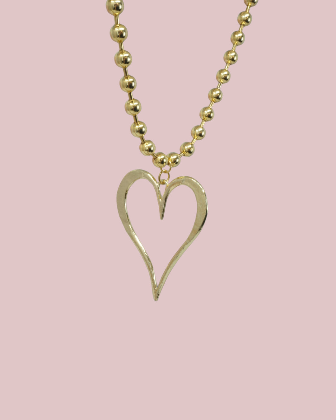 Golden Heart Necklace
