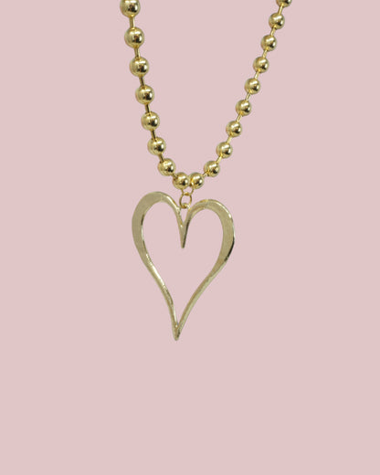Golden Heart Necklace