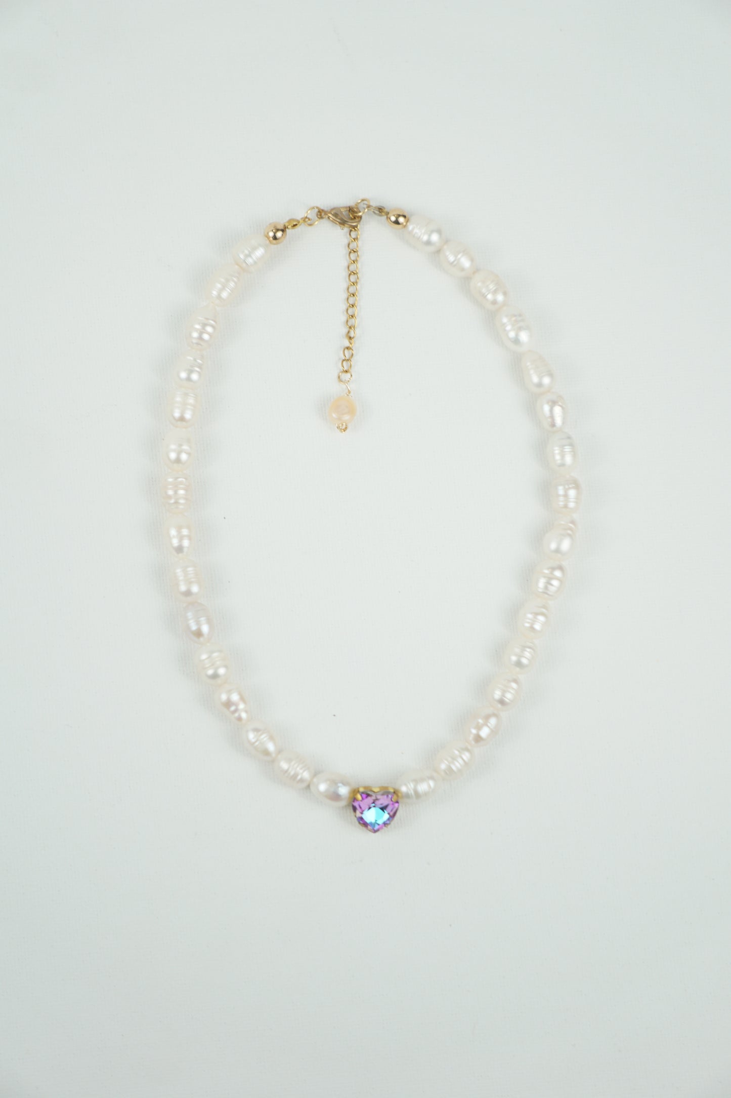 Pearl Heart Necklace