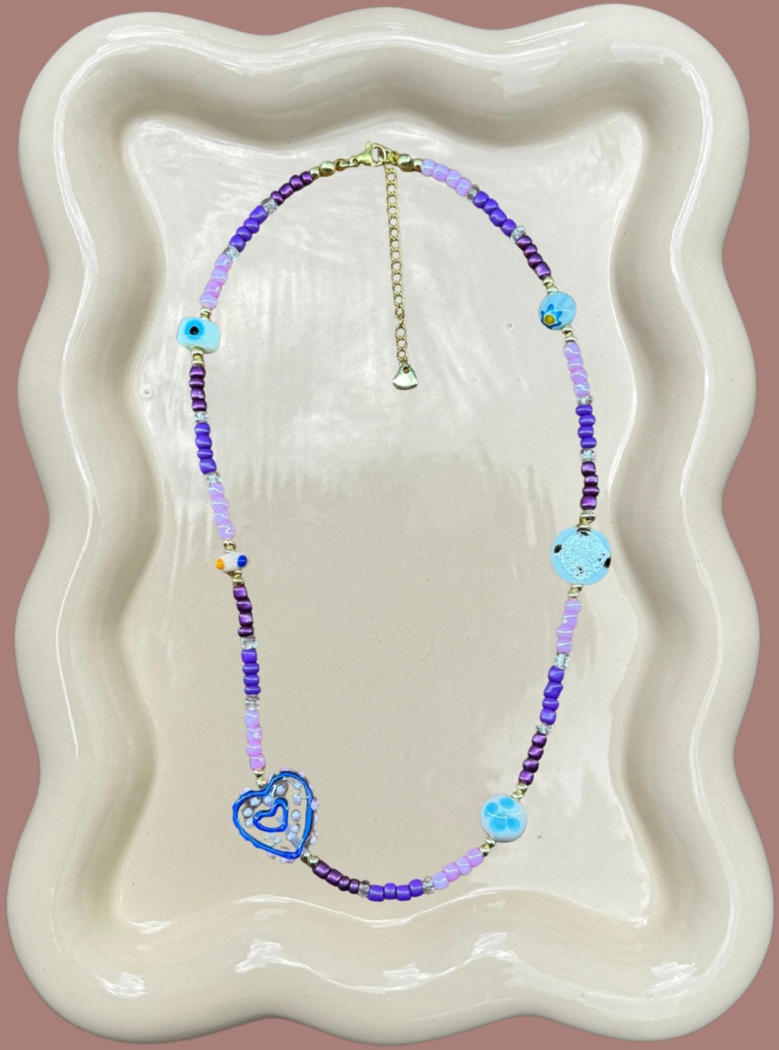 Fire Heart Necklace