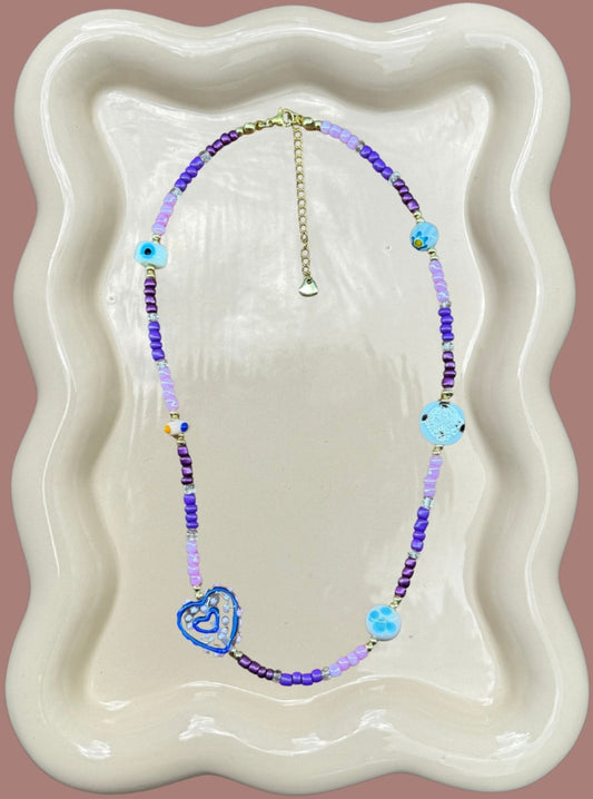 Fire Heart Necklace