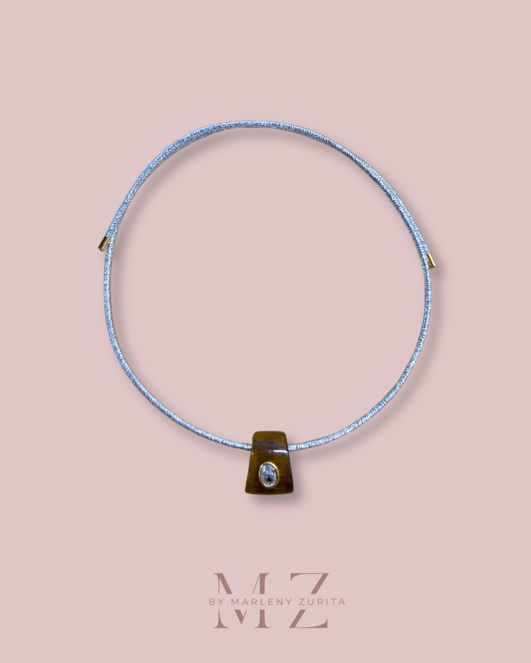 Silver Magnetic Necklace