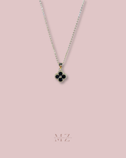 Clover Crystal Necklace