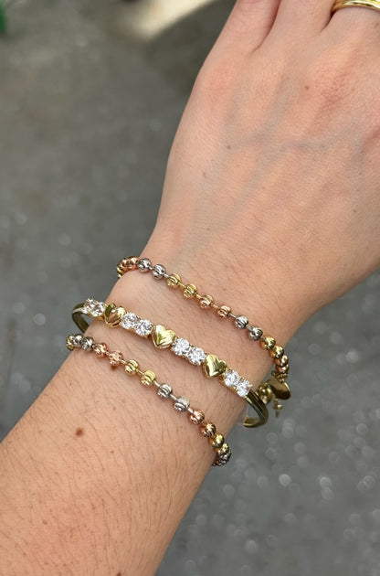 Golden Mix Bracelet