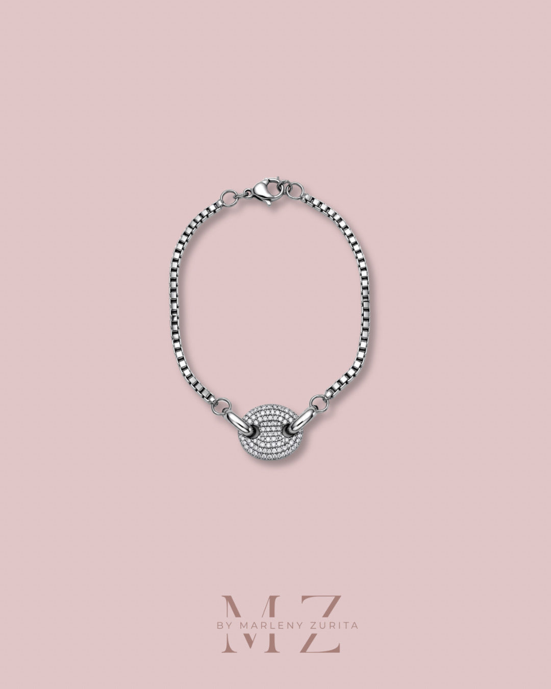 Silver Circle Bracelet