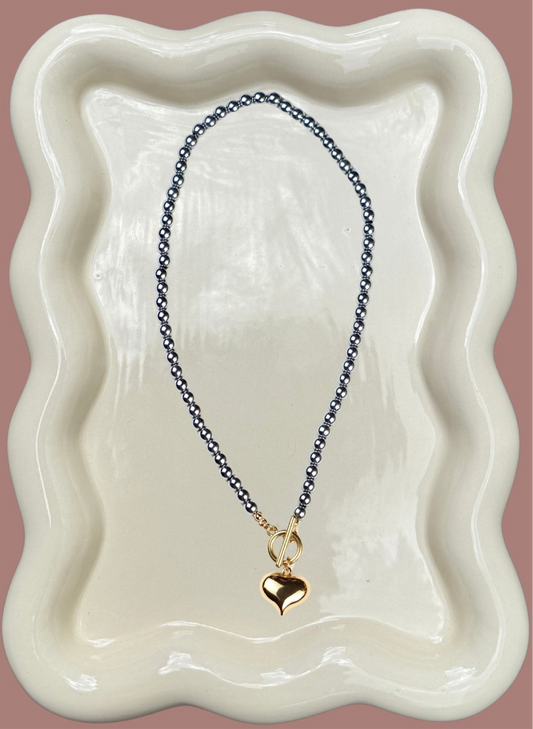 Golden Heart Necklace