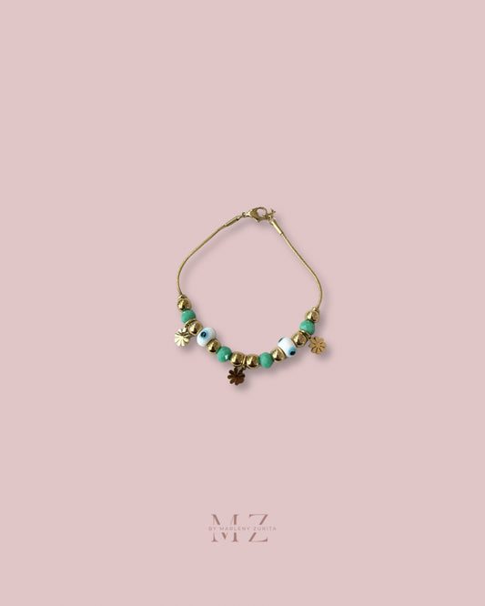 Evil Eye Gold Bracelet